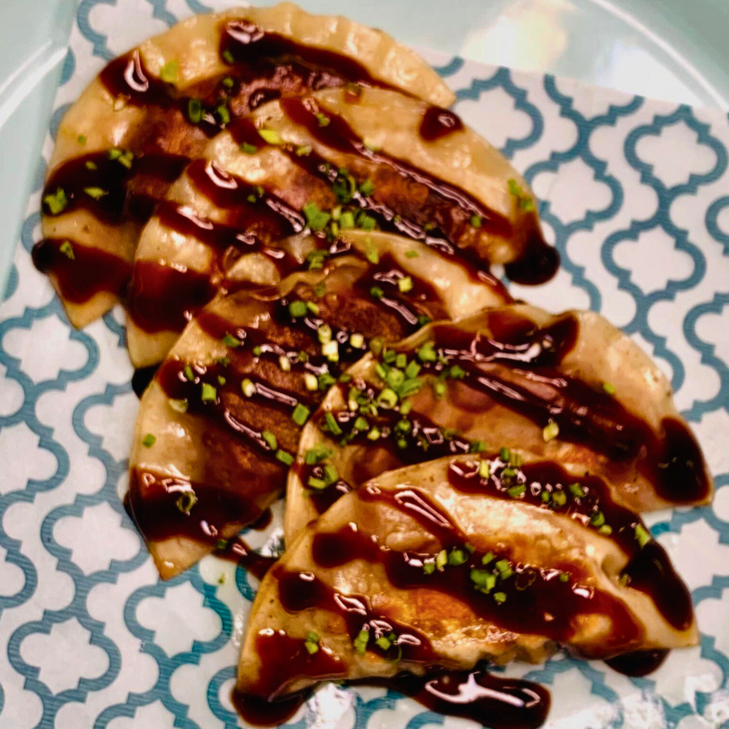 Gyozas Teriyaki