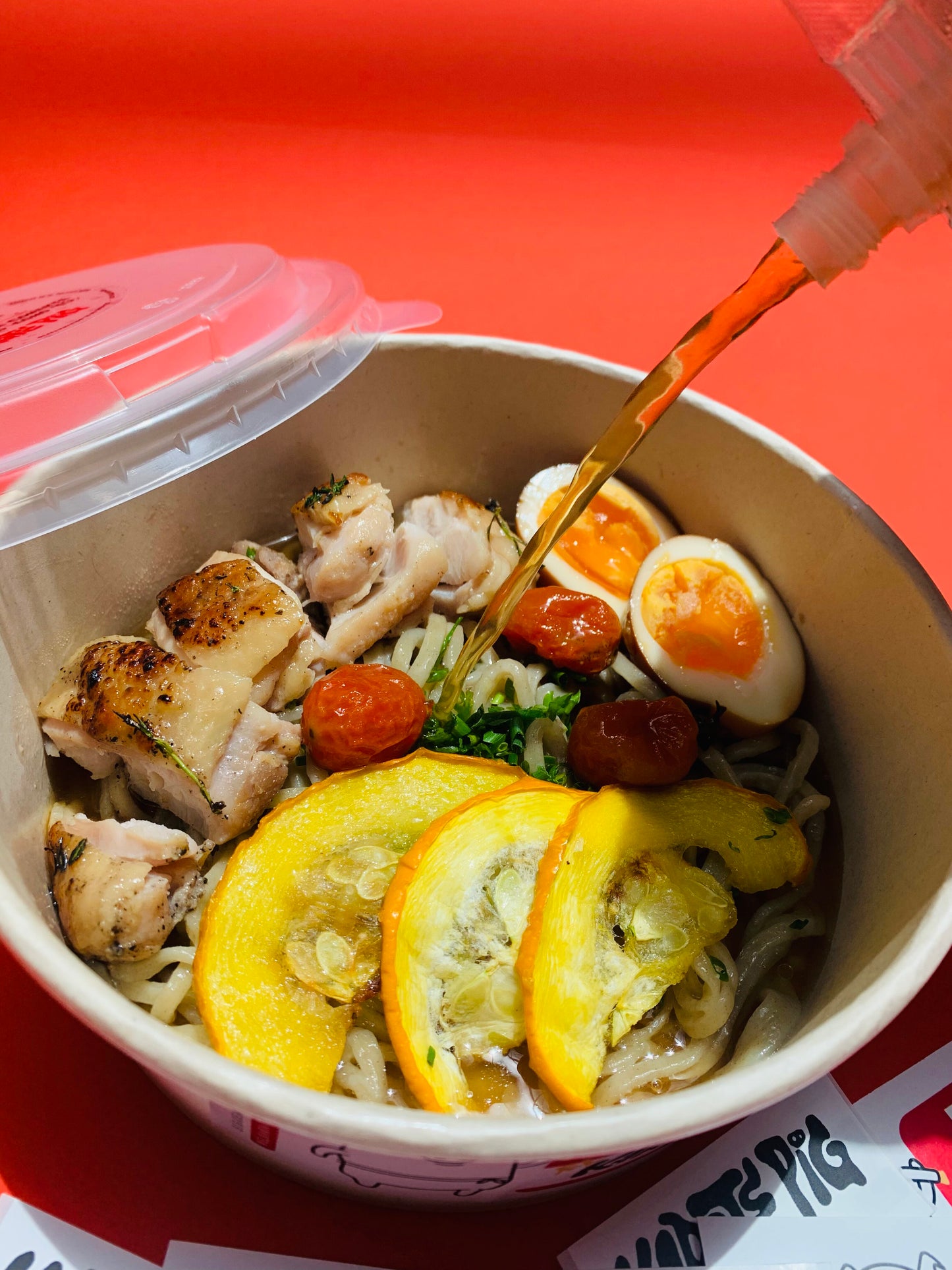 Ramen de pollo