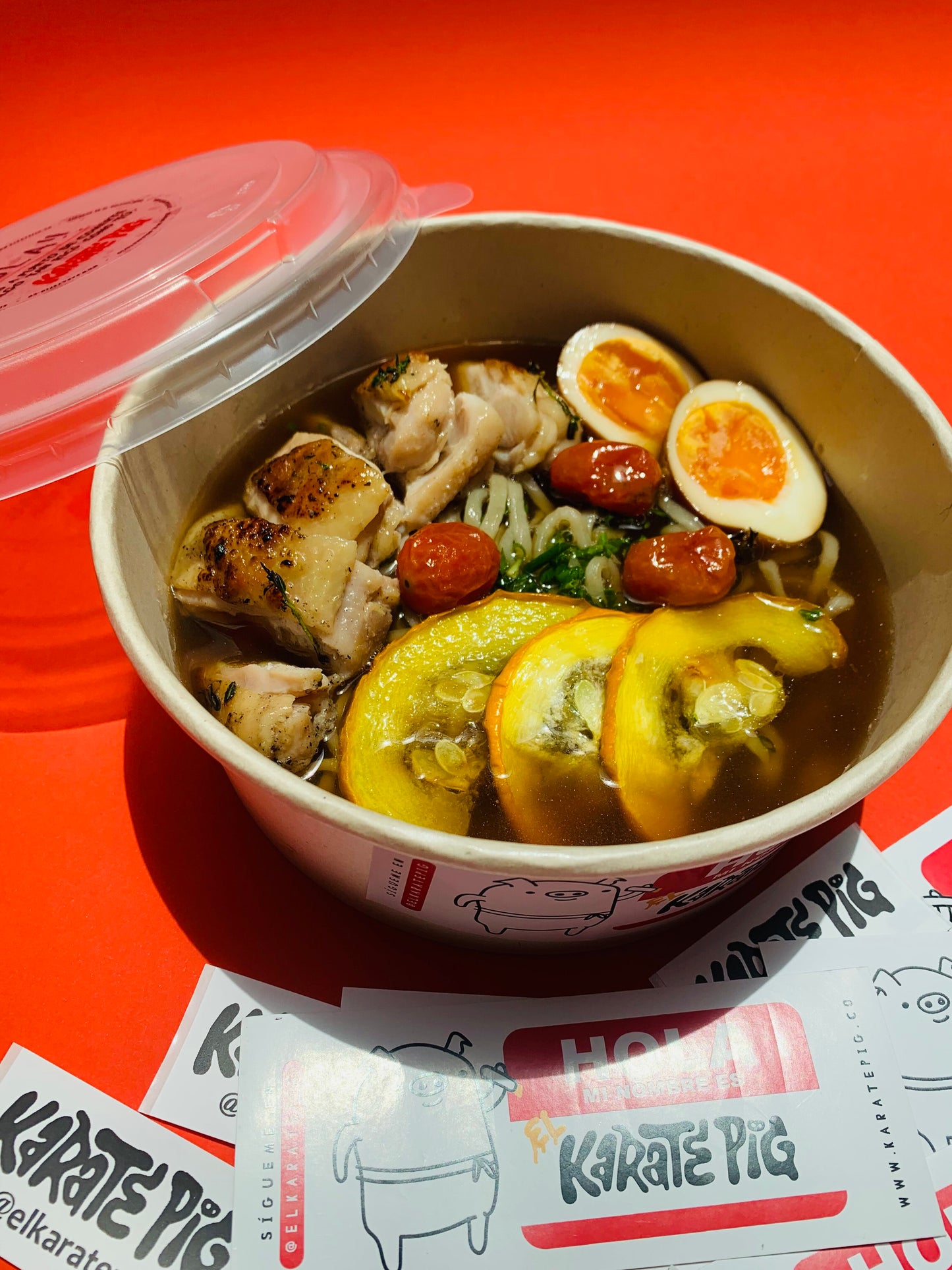 Ramen de pollo