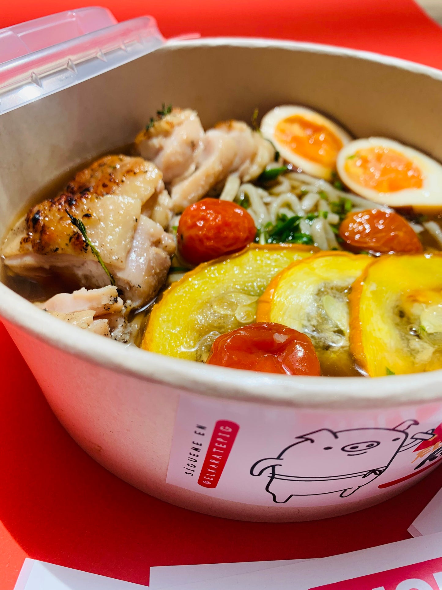 Ramen de pollo