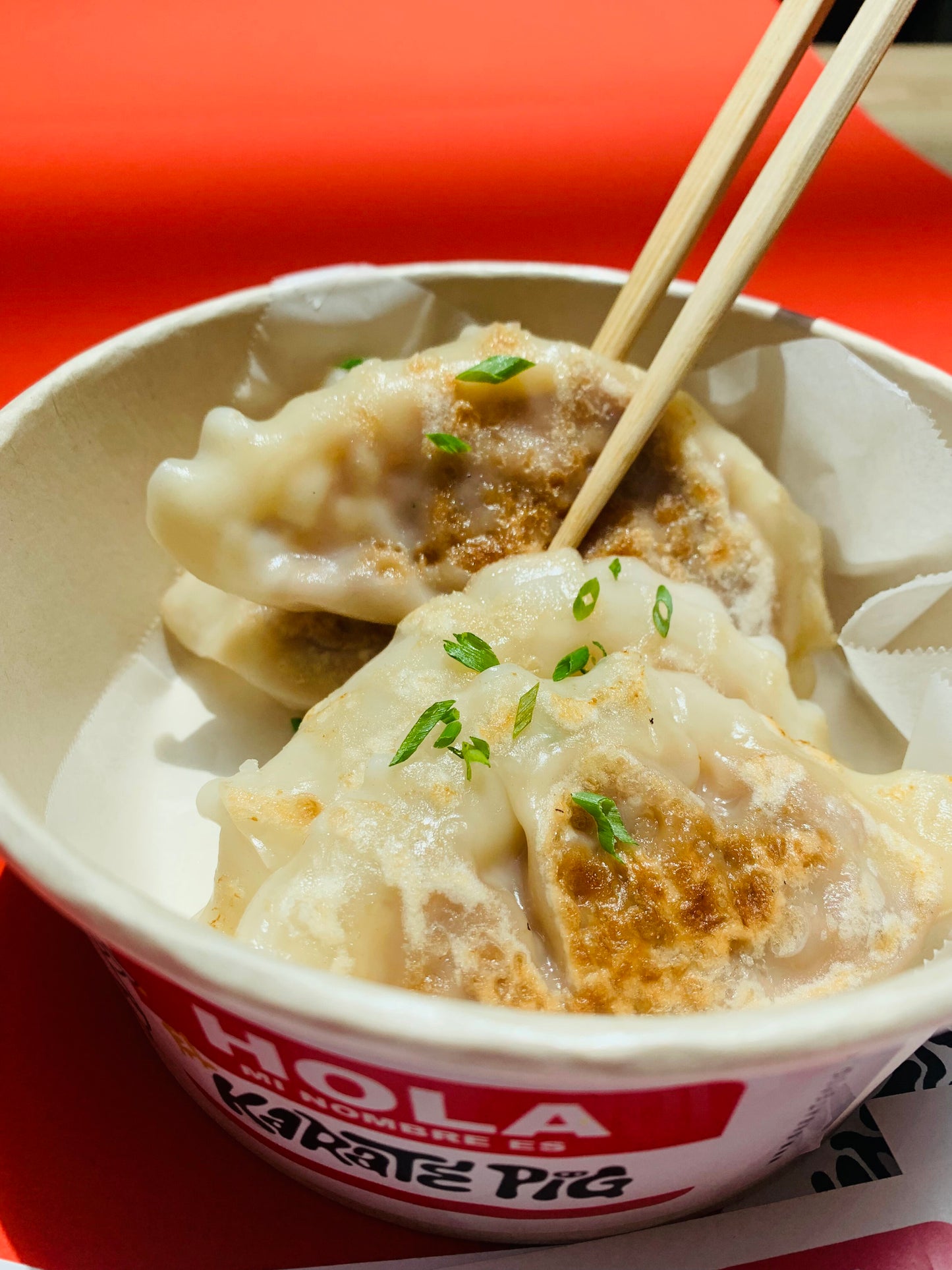 Gyozas Teriyaki
