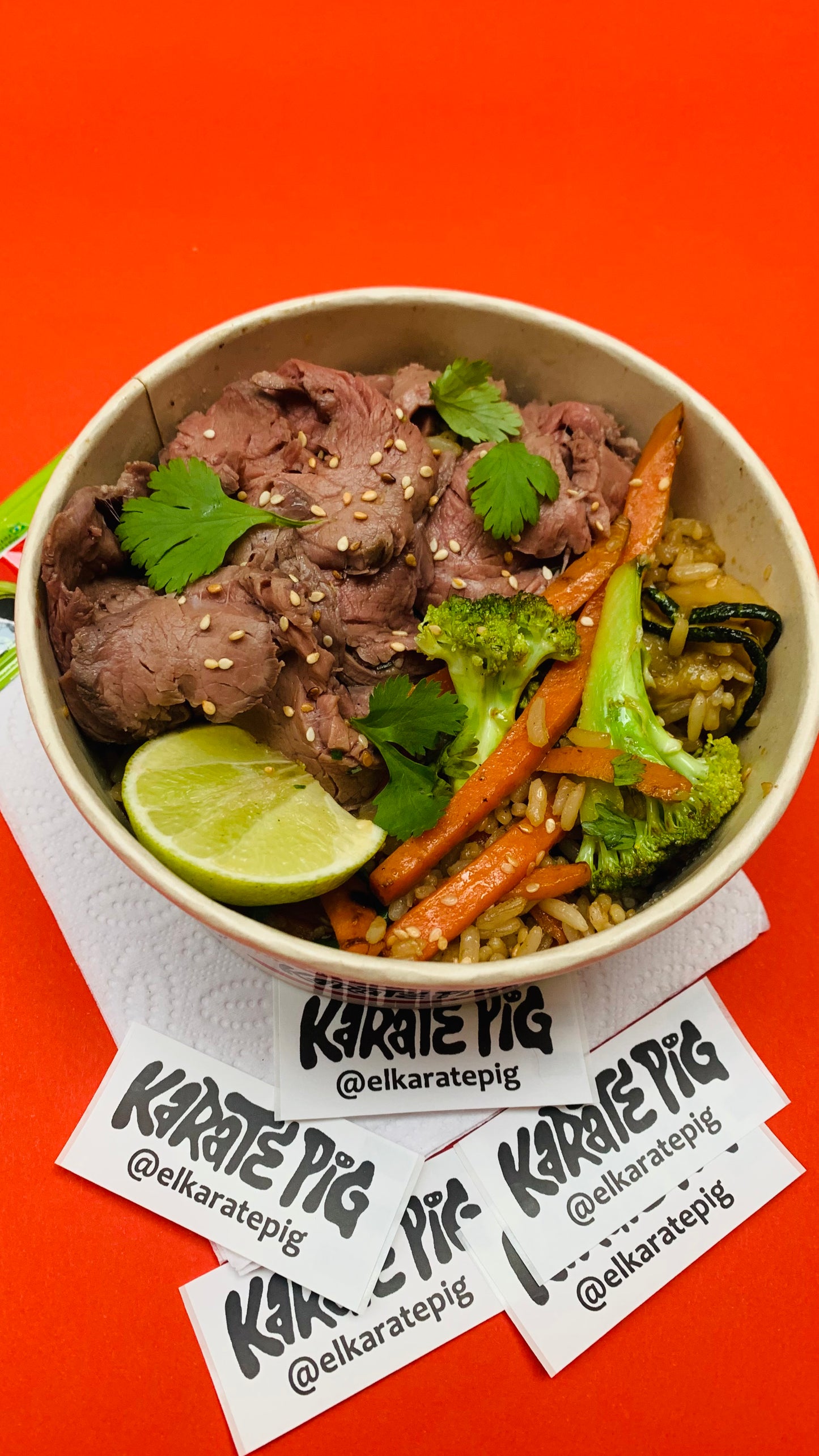 Stir fry de Arroz y Solomito