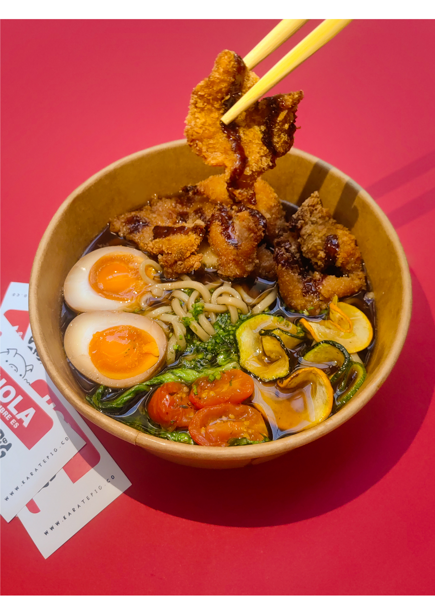 Ramen de Pollo Karaage