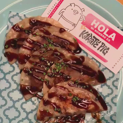 Gyozas Teriyaki
